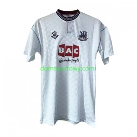 Koszulka West Ham United 1989-1990 Retro Wyjazdowe Koszulki Piłkarskie Krótki Rękaw